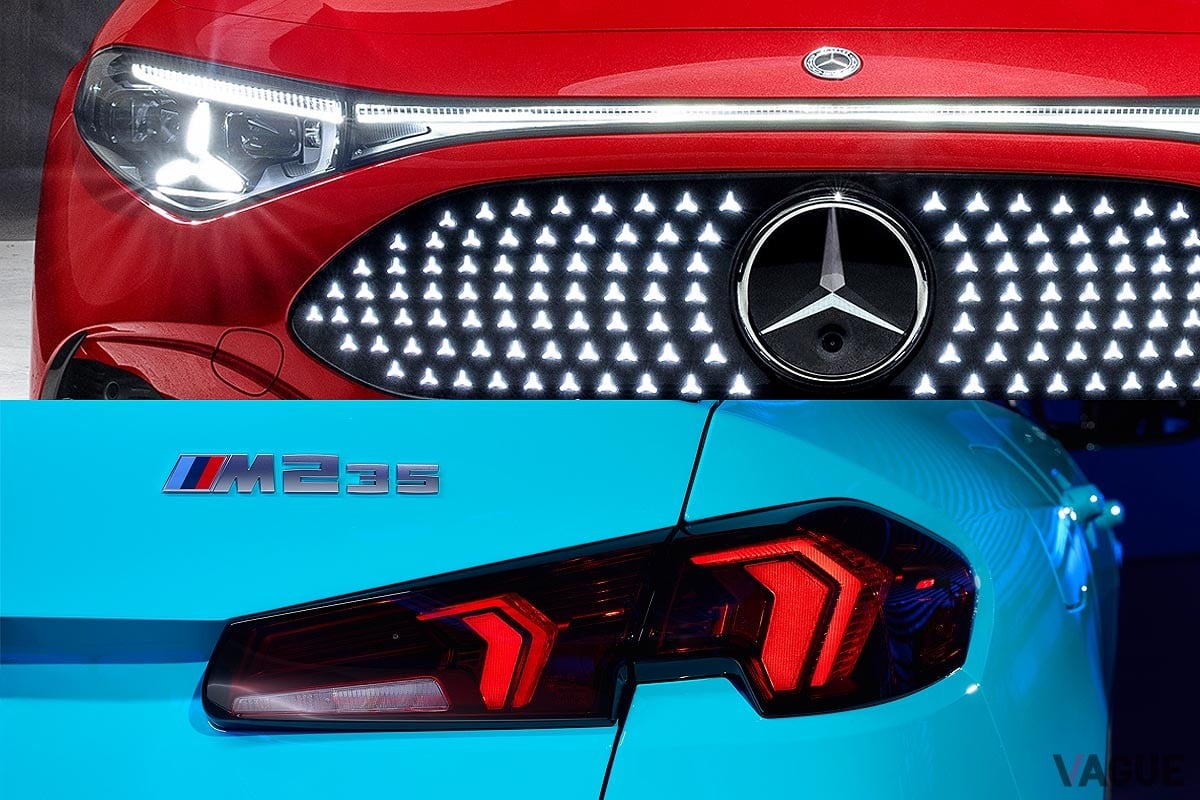 メルセデス・ベンツ「CLA」とBMW「2シリーズ グランクーペ」
