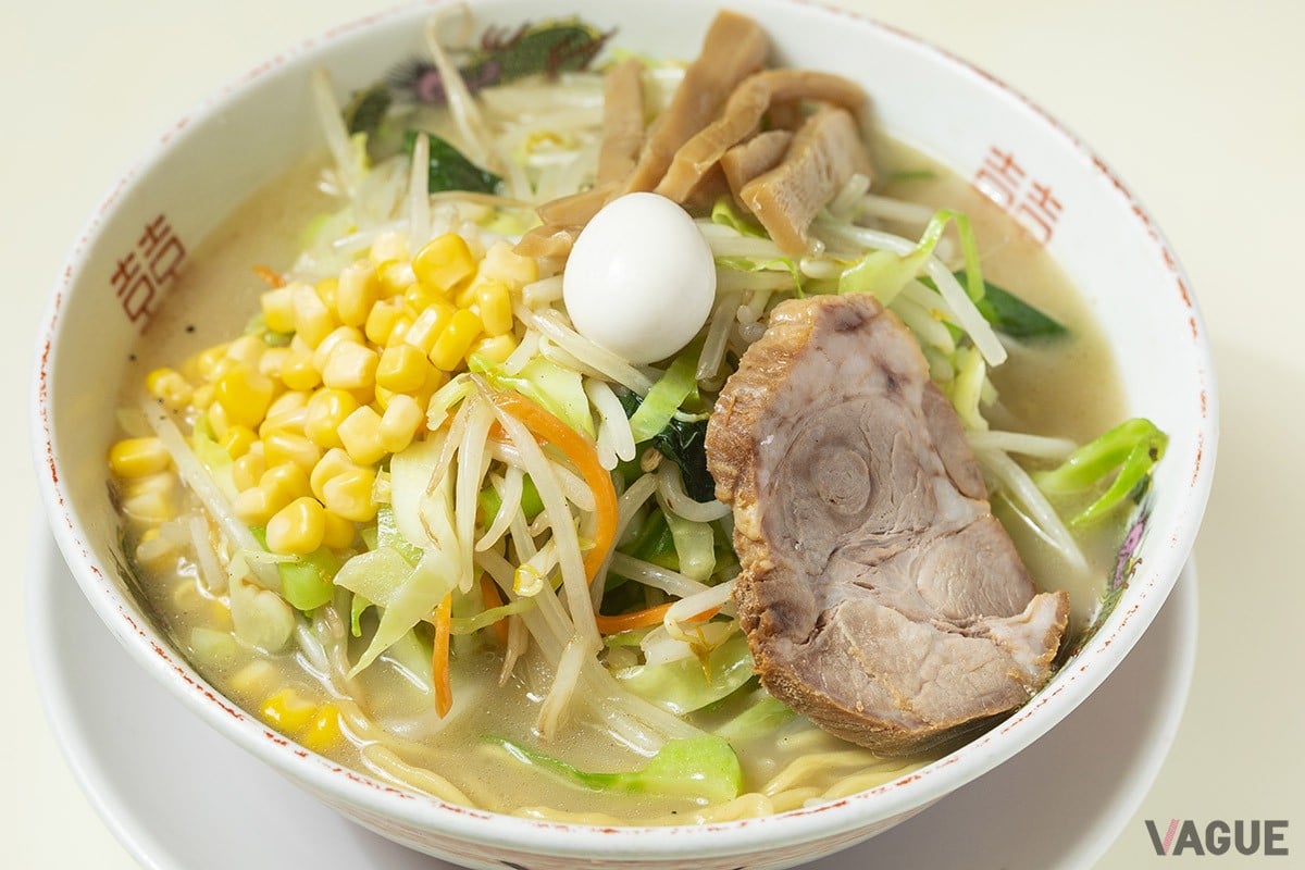 りゅうほうめん900円。野菜たっぷりで背徳感控えめなのがうれしい