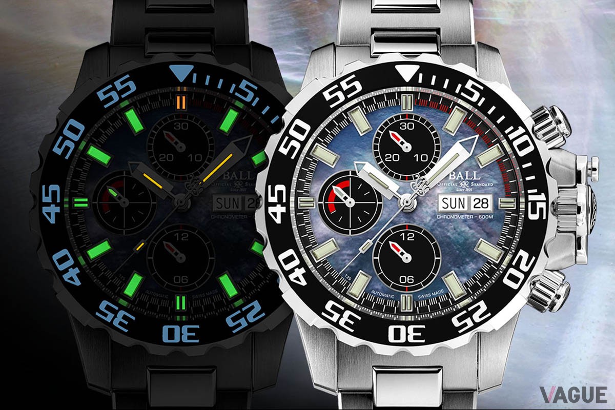 600m防水を誇る本格ダイバーズ・クロノグラフが、海からの贈り物マザー・オブ・パールのダイヤルを備えた特別な日本限定仕様に