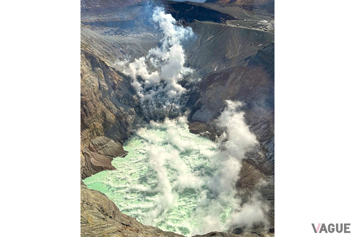 ヘリコプターからの実際の写真