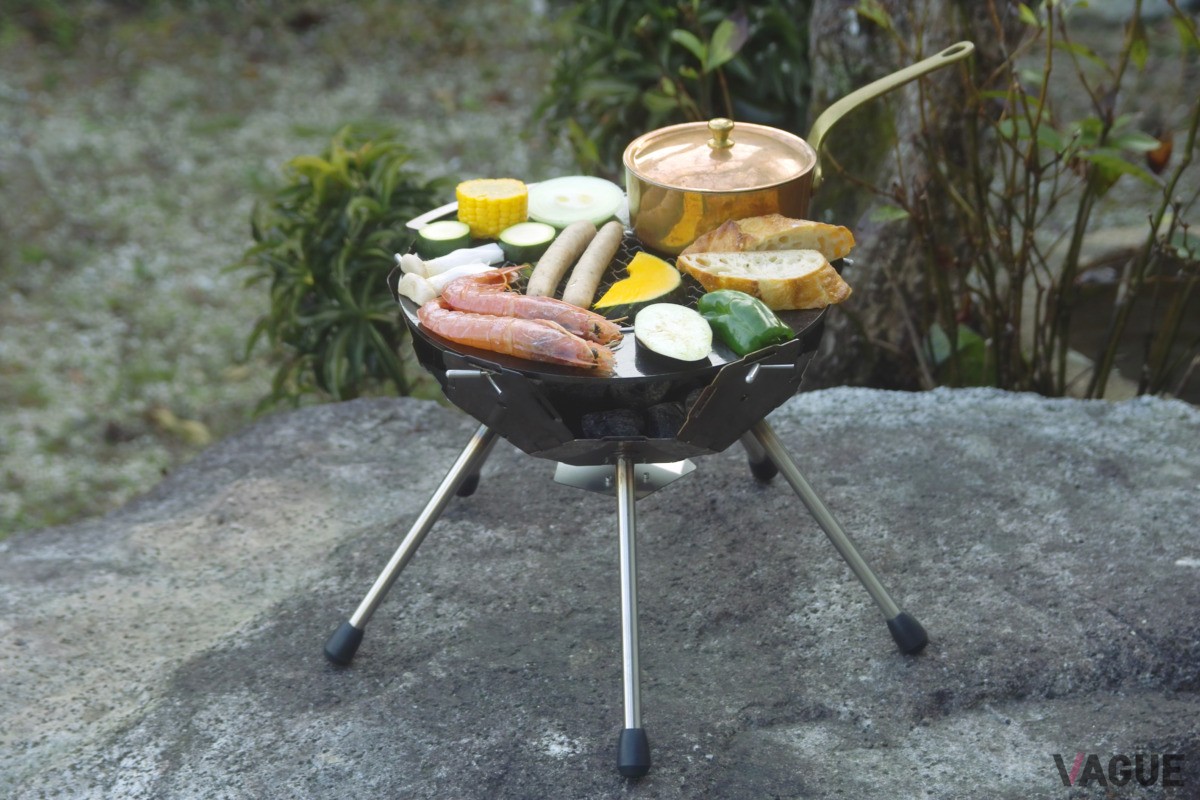 園遊Ｍの炭火焼き例
