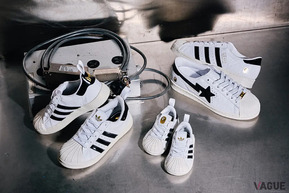 BAPE×ADIDAS SUPERSTAR：2万4200円