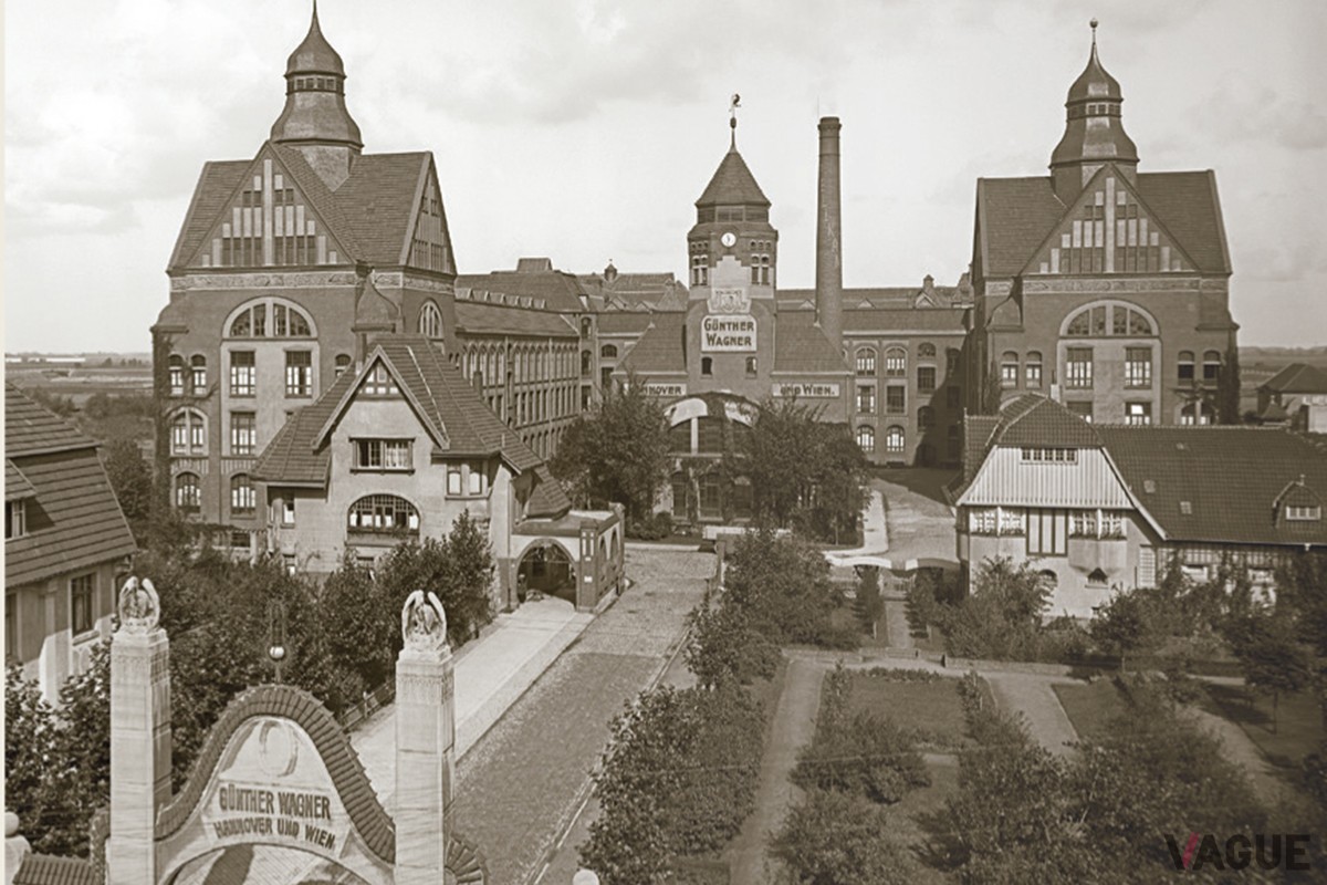 20世紀初頭のペリカン本社（ドイツ・ハノーバー）