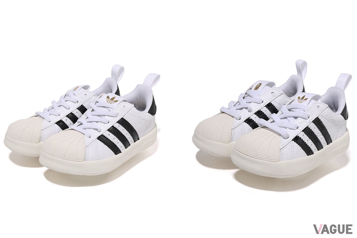 BAPE×ADIDAS SUPERSTAR（KIDS／JUNIOR）：1万2100円