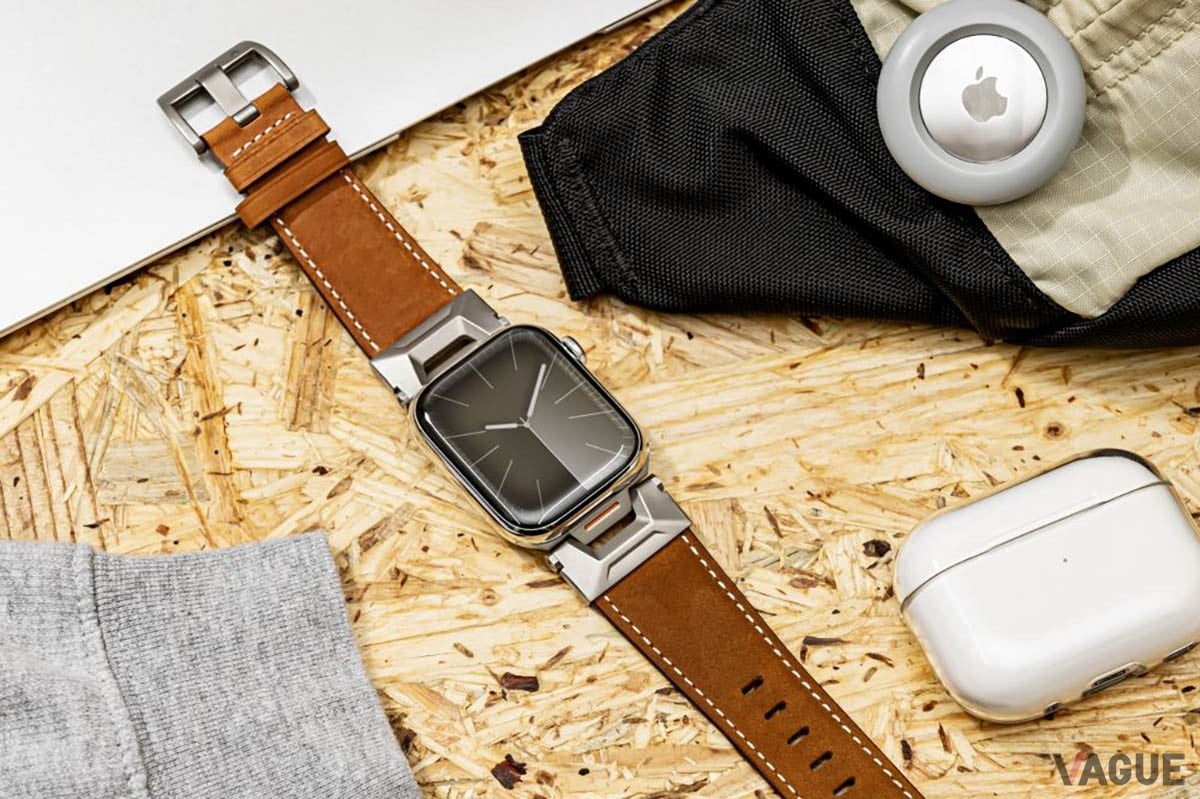 アップルウォッチを本革の風合いでアップデート！ 個性的な