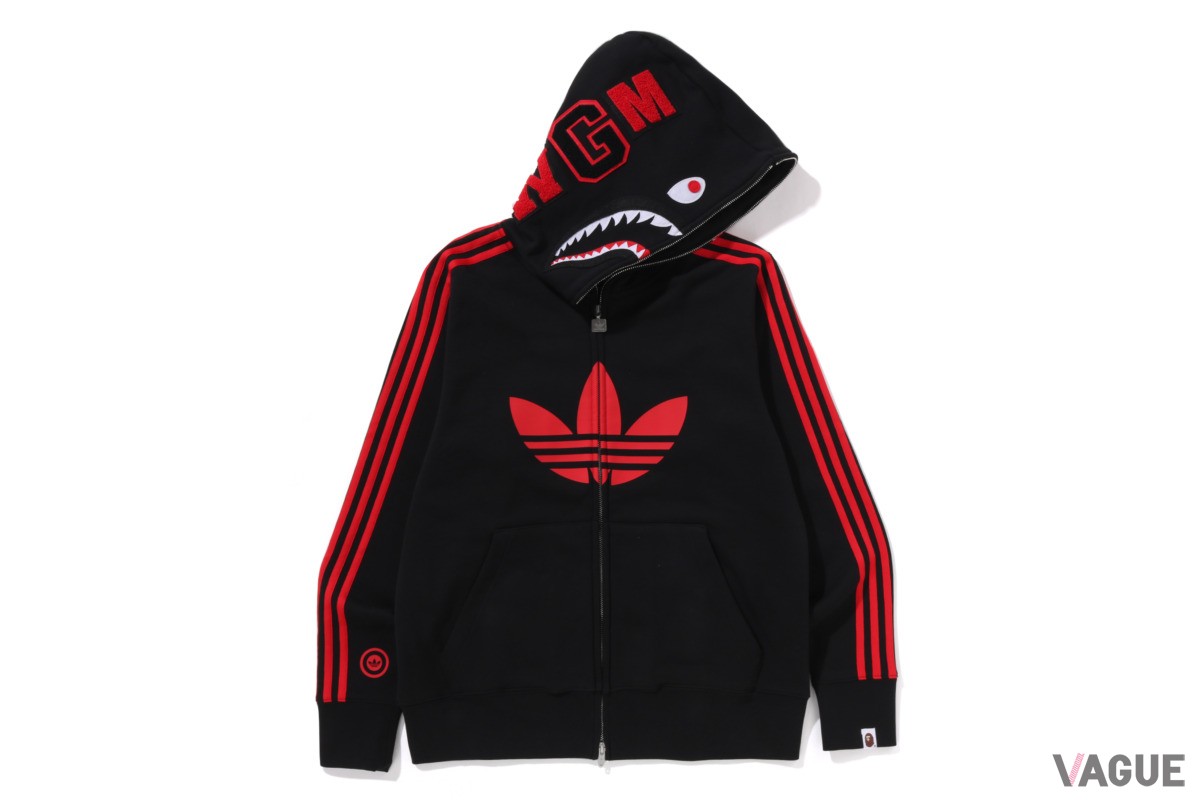 BAPE×ADIDAS SHARK FULL ZIP HOODIE：3万4100円