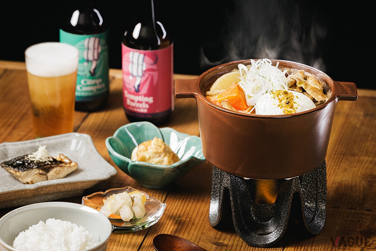 LUCY豚汁はボリューム満点