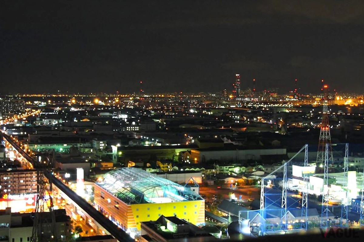 客室は10階から19階　大阪ベイエリアの夜景