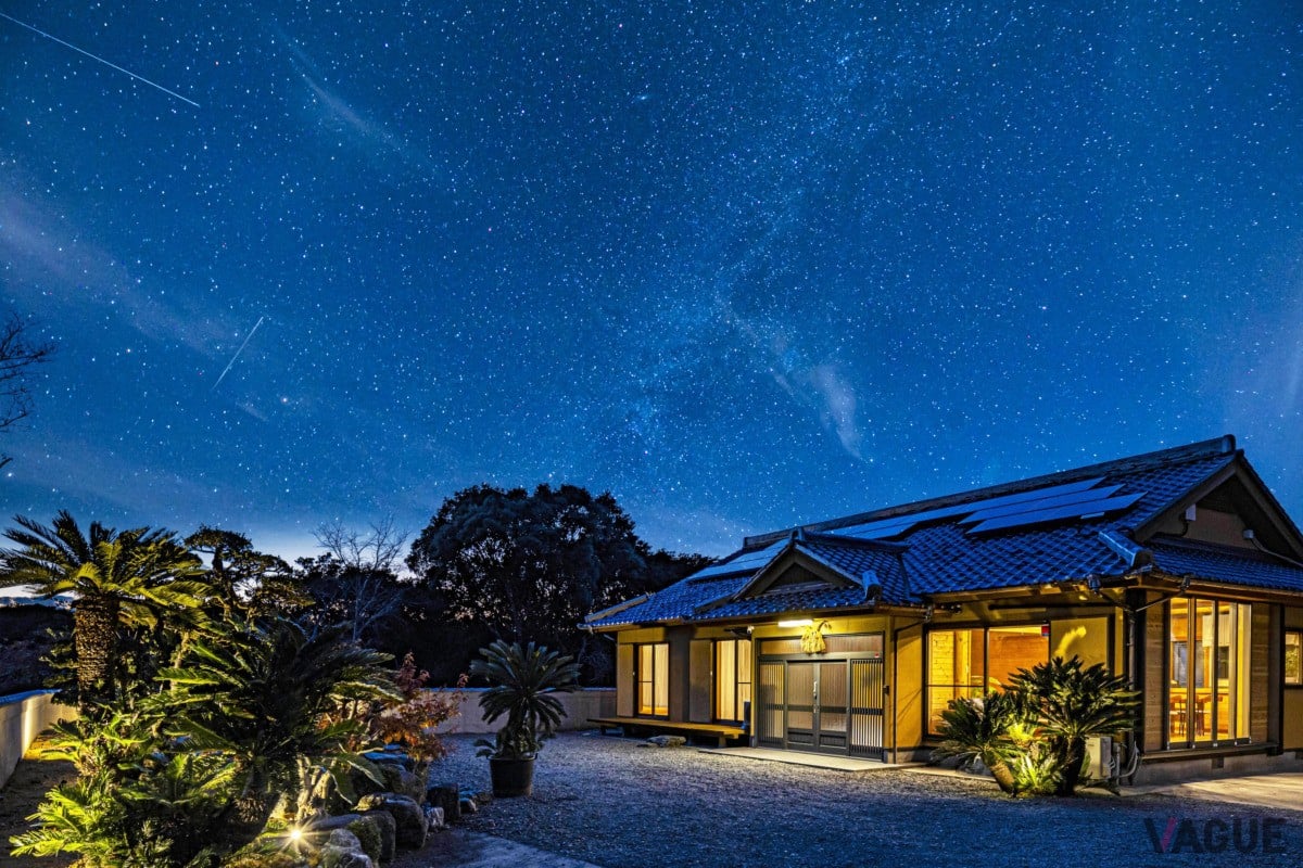 豊かな自然に囲まれた宿