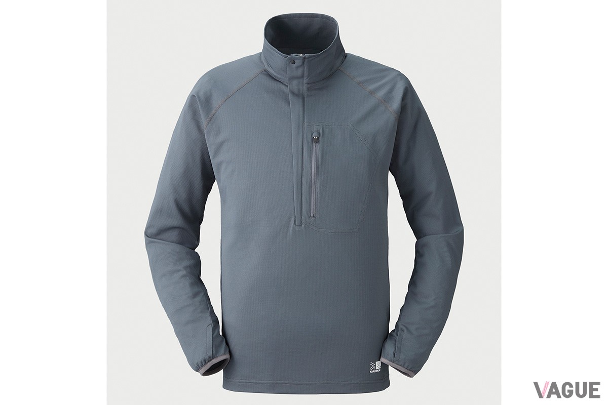 カリマー「fast-dry L/S half‐zip（101569）」