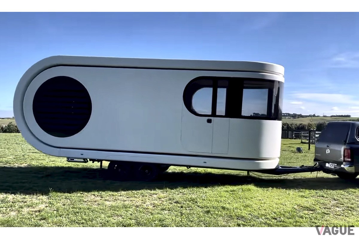 重量物はなるべく牽引する車両側に配置するなど、機能性にも優れる（C）YouTube『Romotow』