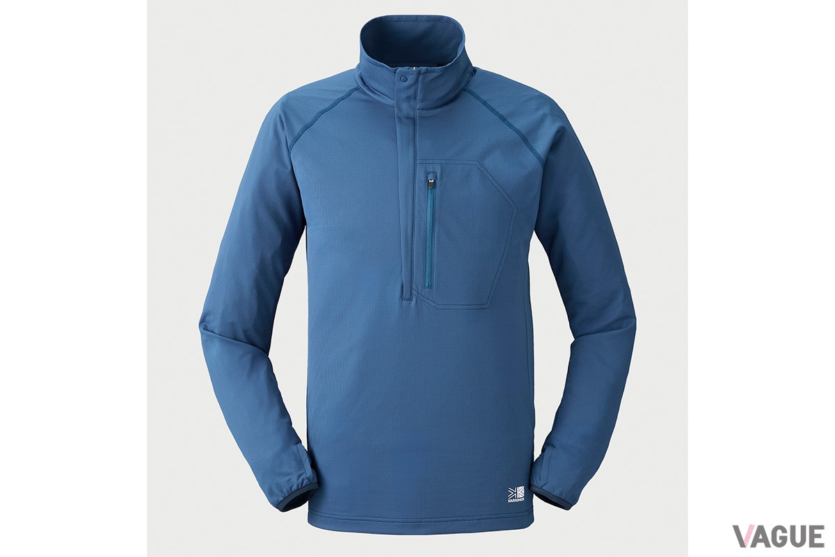 カリマー「fast-dry L/S half‐zip（101569）」