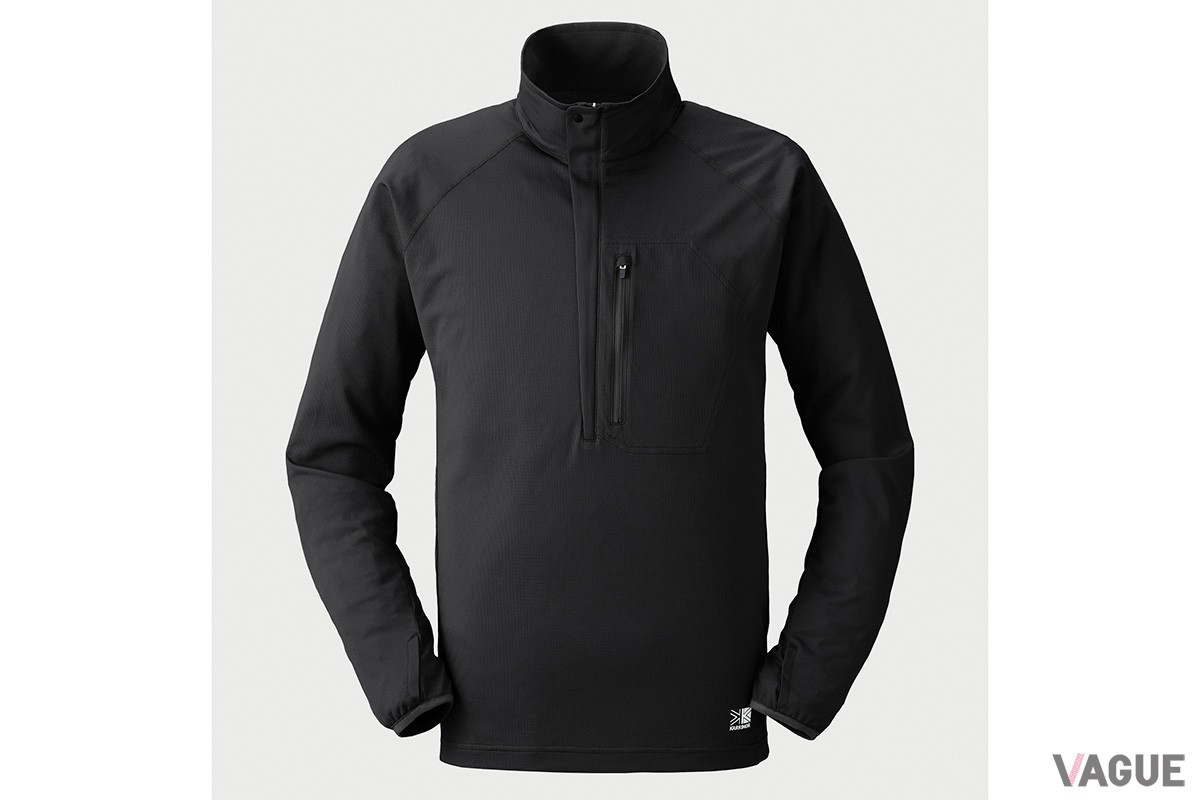 カリマー「fast-dry L/S half‐zip（101569）」