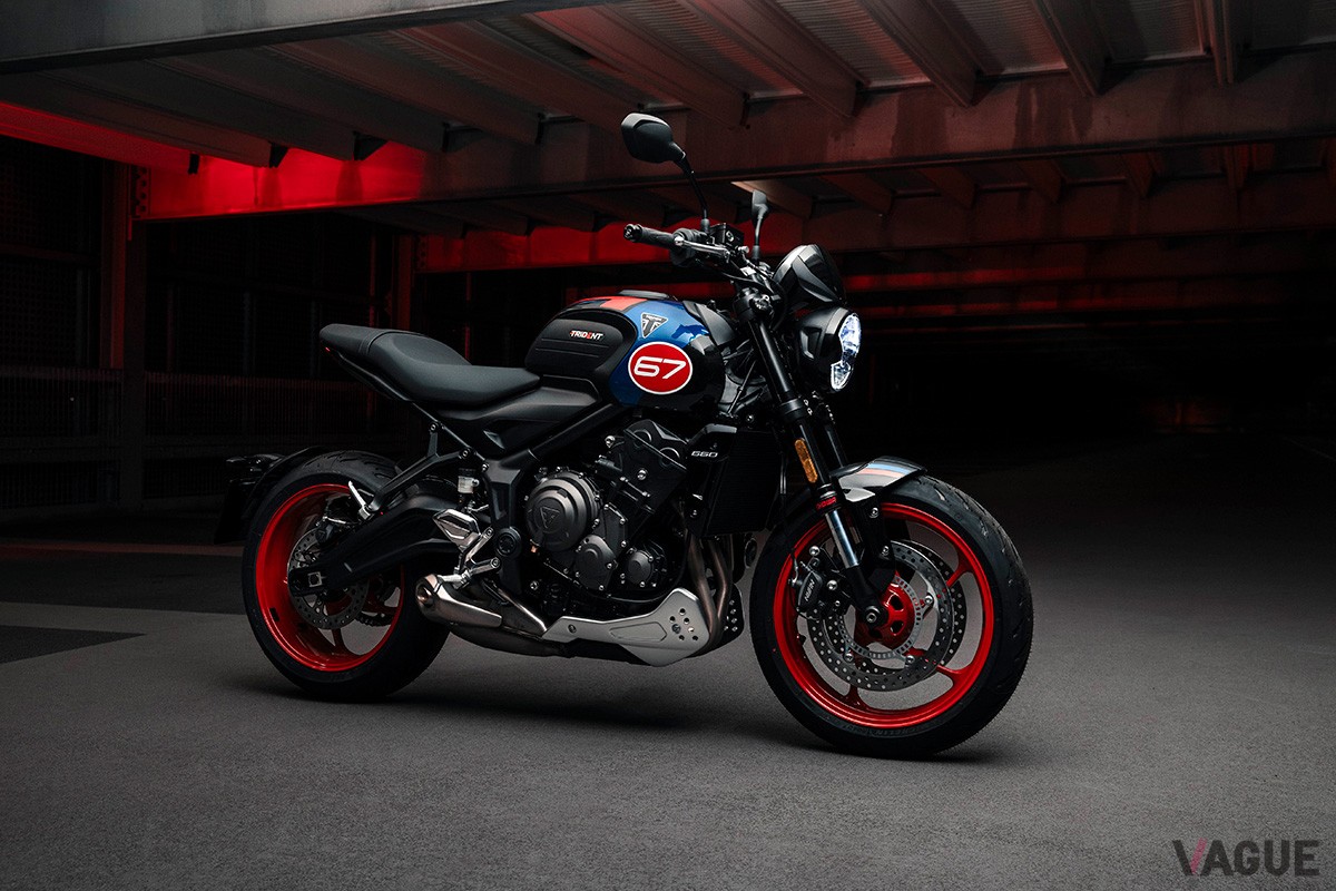 トライアンフ「トライデント660 トリプルトリビュート」