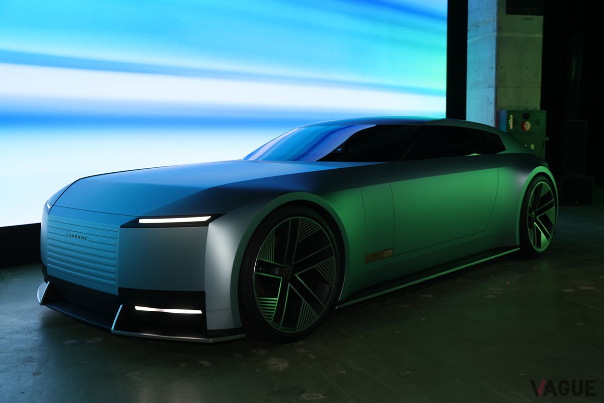 アジア初公開となった新生ジャガーのデザインビジョン・コンセプトカー「タイプ00」
