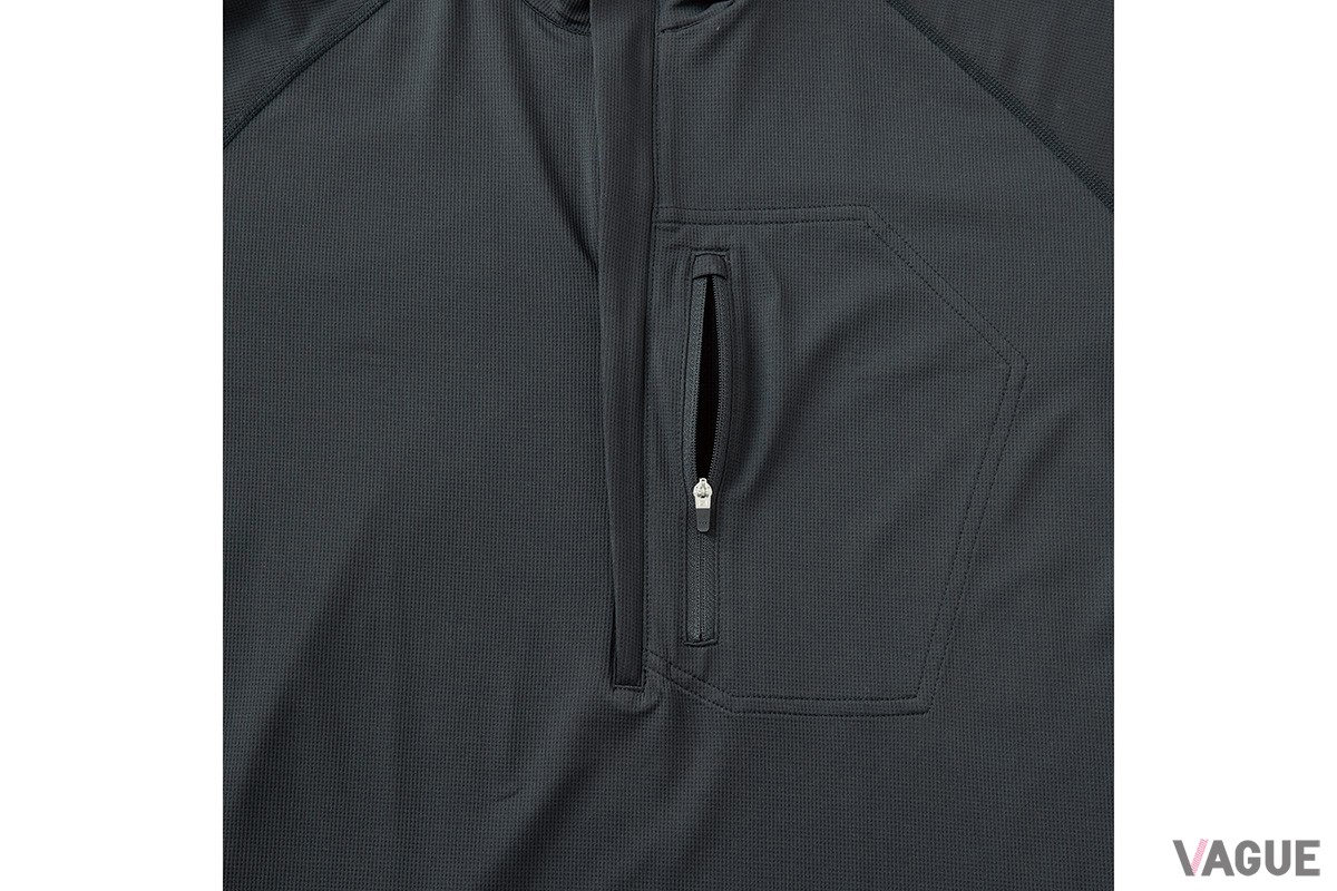 カリマー「fast-dry L/S half‐zip（101569）」