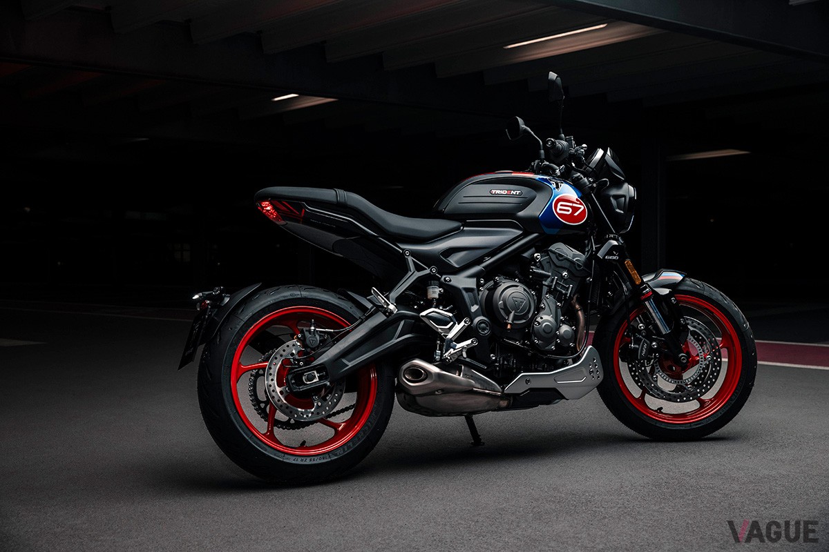 トライアンフ「トライデント660 トリプルトリビュート」