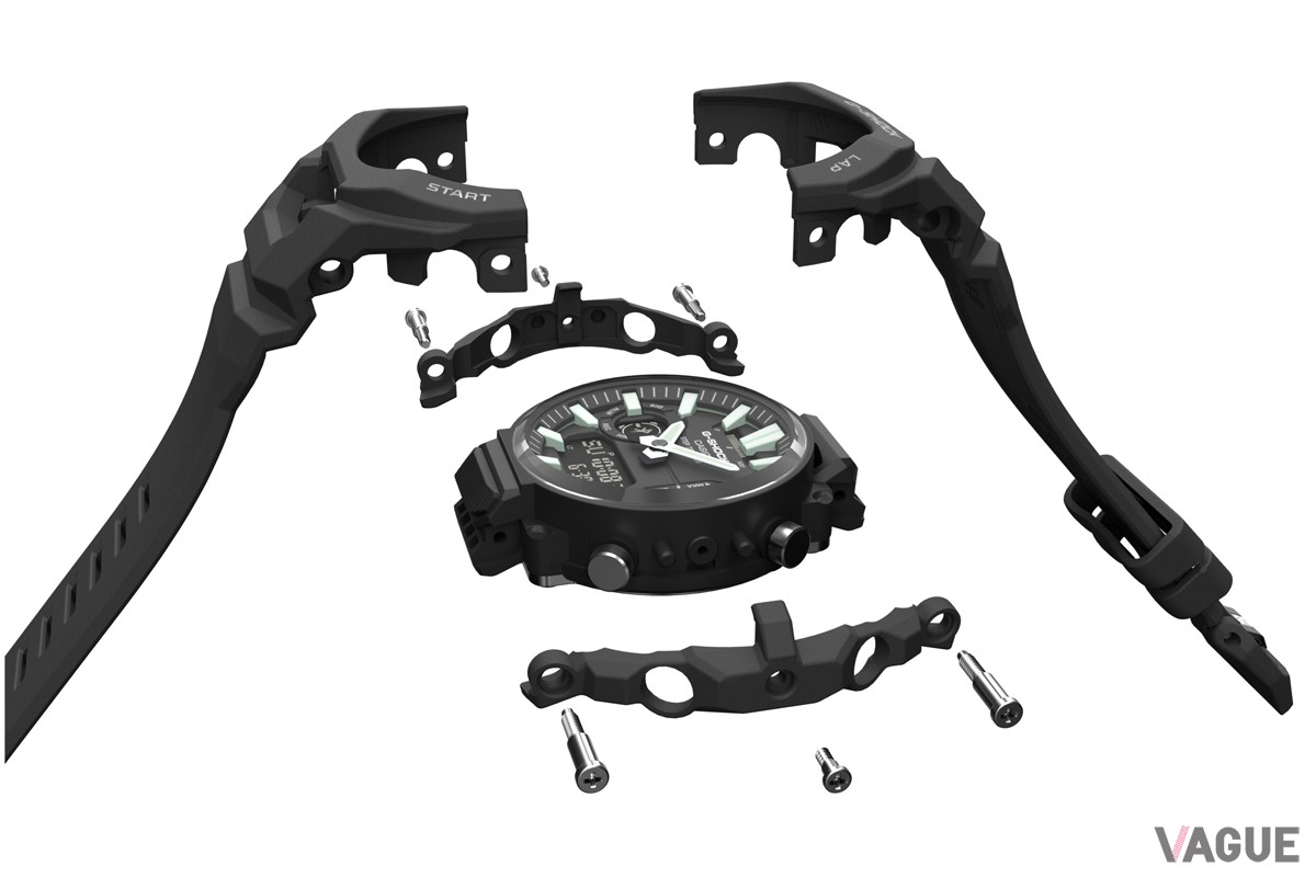 デザイン性と装着性を両立した ベゼル・バンド一体型デザイン