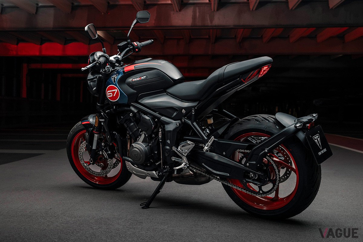 トライアンフ「トライデント660 トリプルトリビュート」