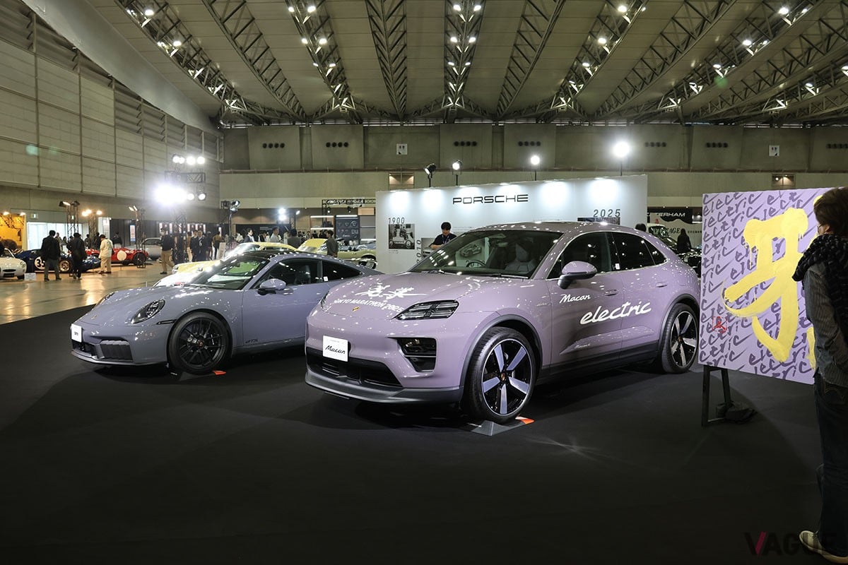 ポルシェの新型「マカン」と最新の「911カレラGTS」
