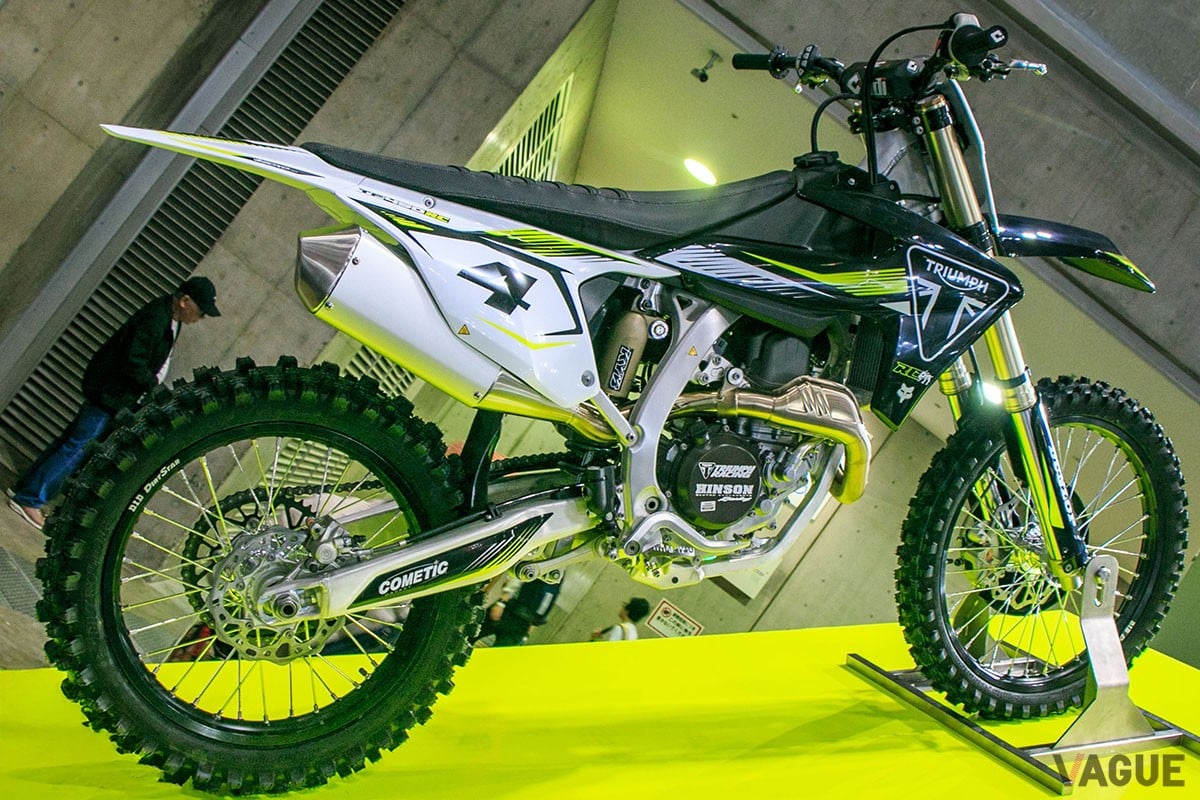 トライアンフがオフロードバイク界に本格進出か!? モトクロス競技車両