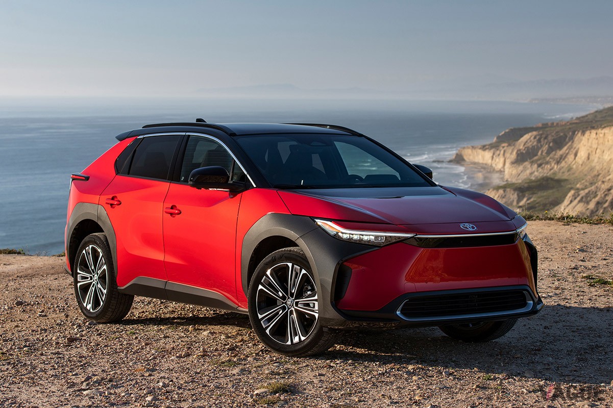 北米仕様のトヨタ「bZ4X」（2025年モデル）