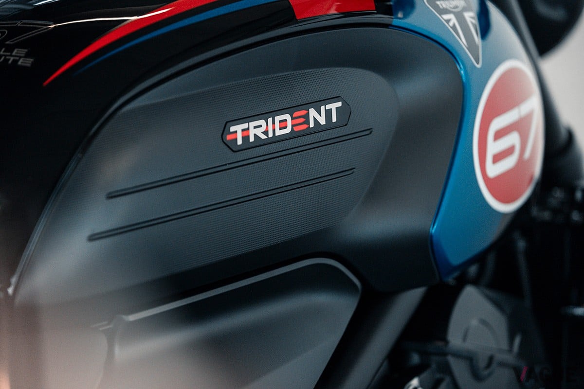 トライアンフ「トライデント660 トリプルトリビュート」