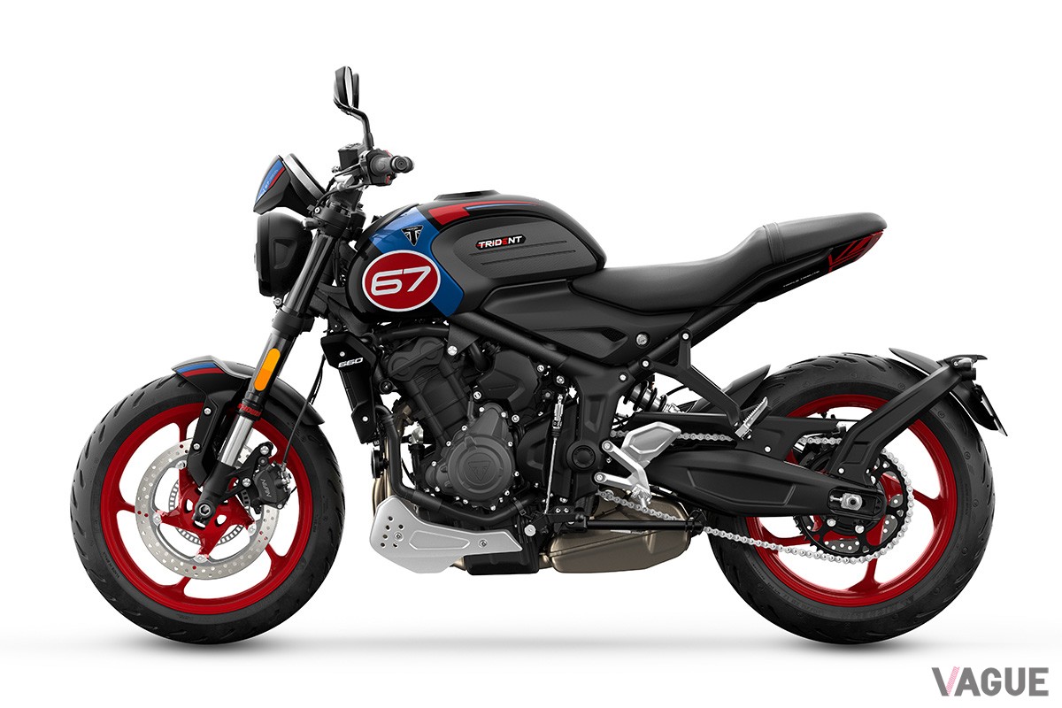 トライアンフ「トライデント660 トリプルトリビュート」