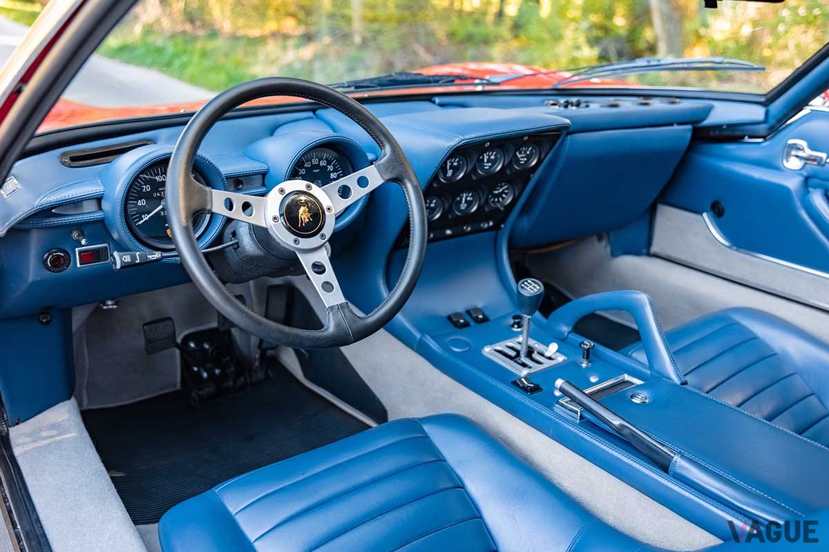 オークションに出品予定の1971年式ランボルギーニ「ミウラP400SV」Kevin Van Campenhout(c)2025 Courtesy of RM Sotheby's