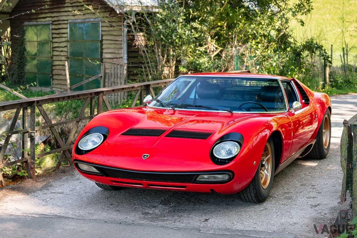 オークションに出品予定の1971年式ランボルギーニ「ミウラP400SV」Kevin Van Campenhout(c)2025 Courtesy of RM Sotheby's
