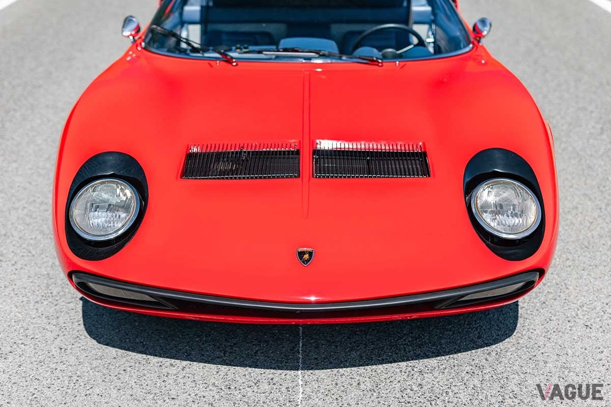 オークションに出品予定の1971年式ランボルギーニ「ミウラP400SV」Kevin Van Campenhout(c)2025 Courtesy of RM Sotheby's