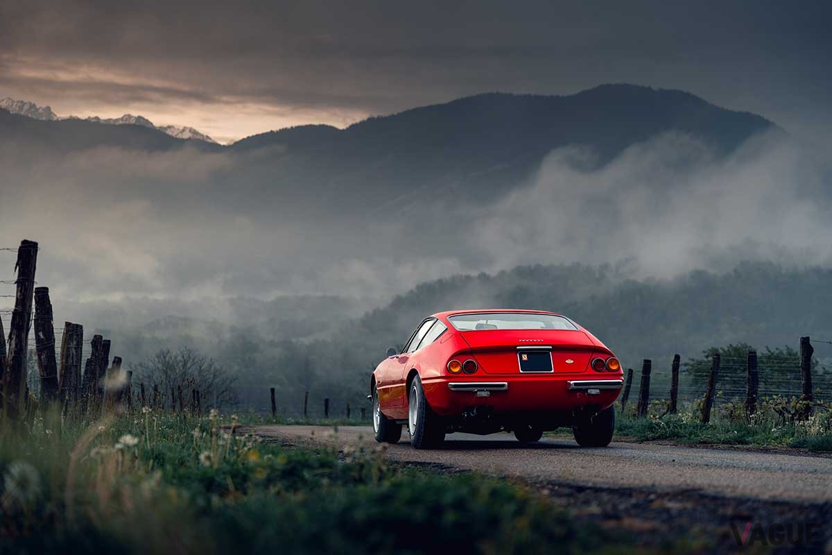 オークションに登場する1972年式フェラーリ「365GTB／4“デイトナ”」Simon Gosselin(c)2025 Courtesy of RM Sotheby's