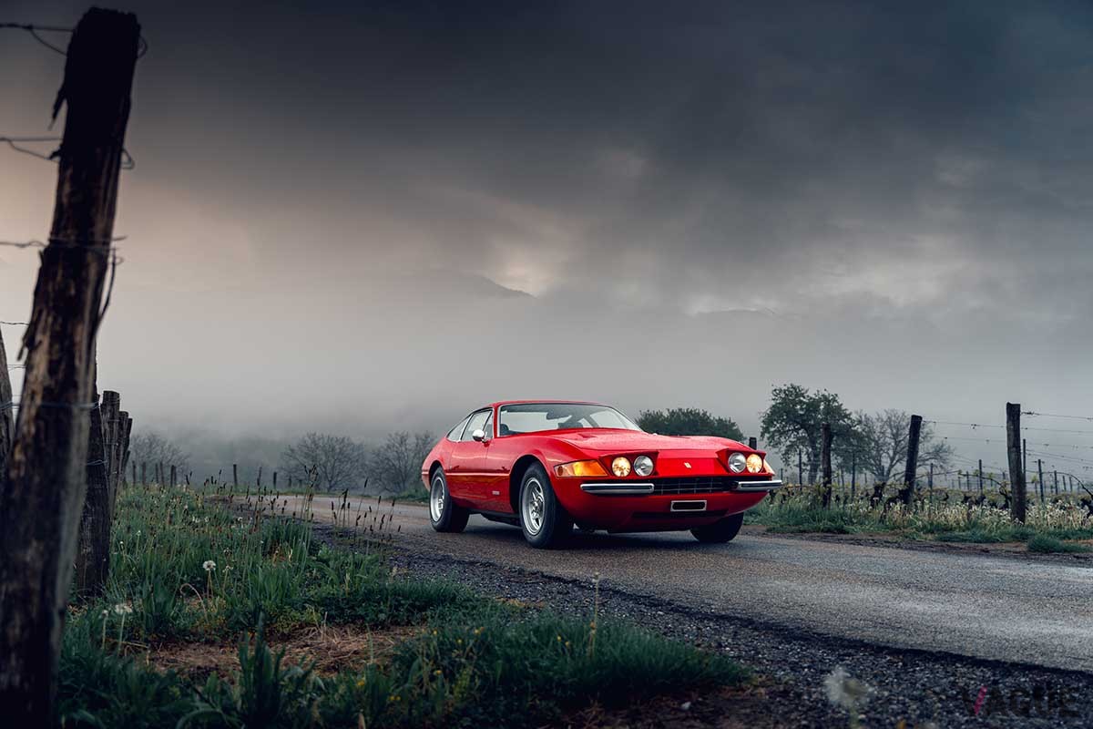 オークションに登場する1972年式フェラーリ「365GTB／4“デイトナ”」Simon Gosselin(c)2025 Courtesy of RM Sotheby's