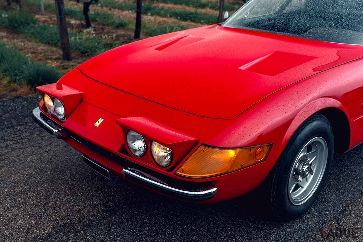オークションに登場する1972年式フェラーリ「365GTB／4“デイトナ”」Simon Gosselin(c)2025 Courtesy of RM Sotheby's