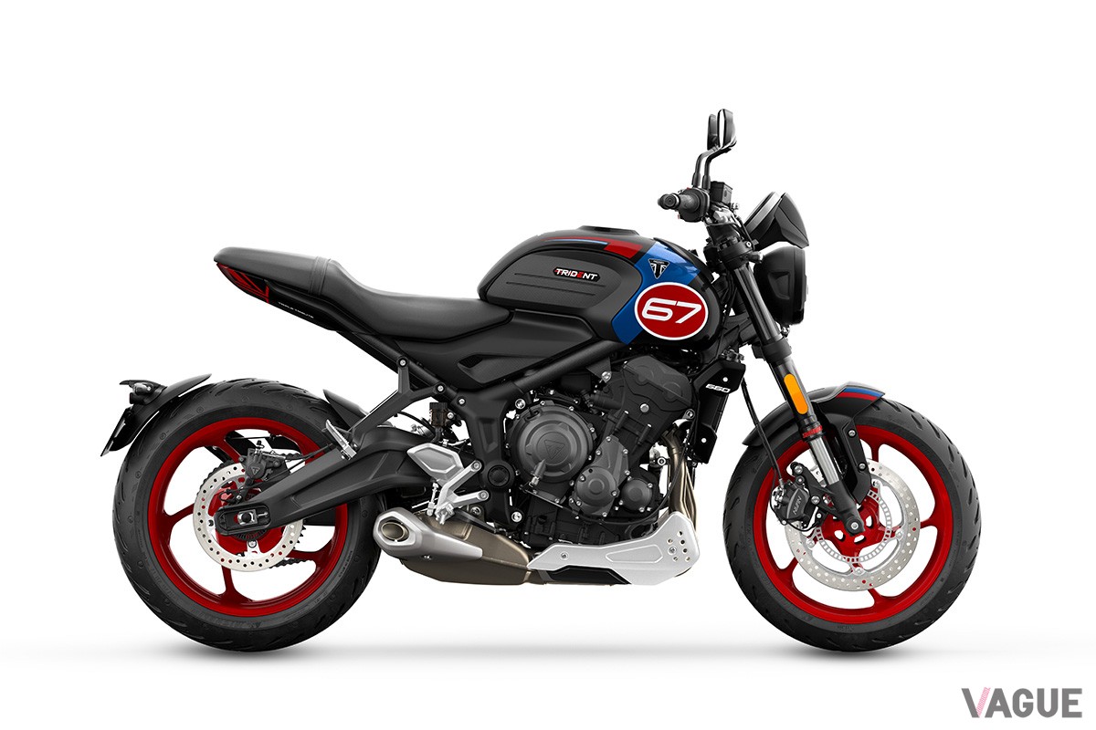 トライアンフ「トライデント660 トリプルトリビュート」