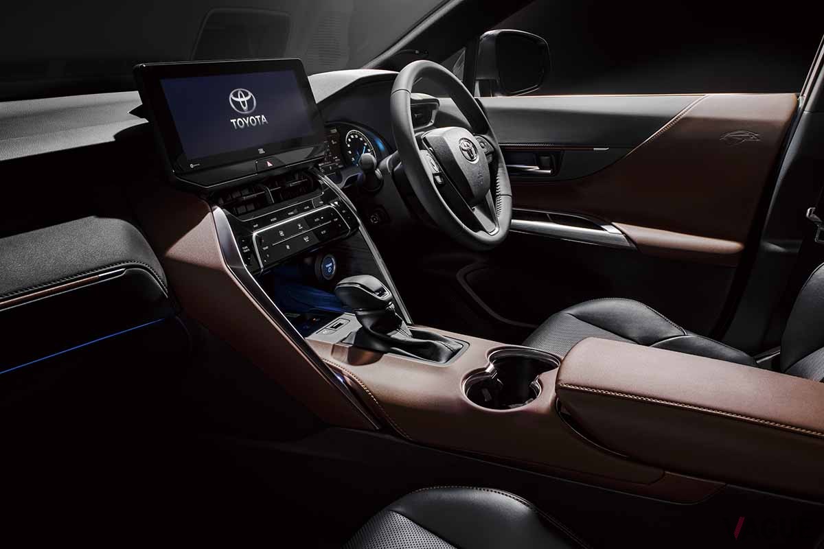 トヨタの人気SUV「ハリアー」のインテリア