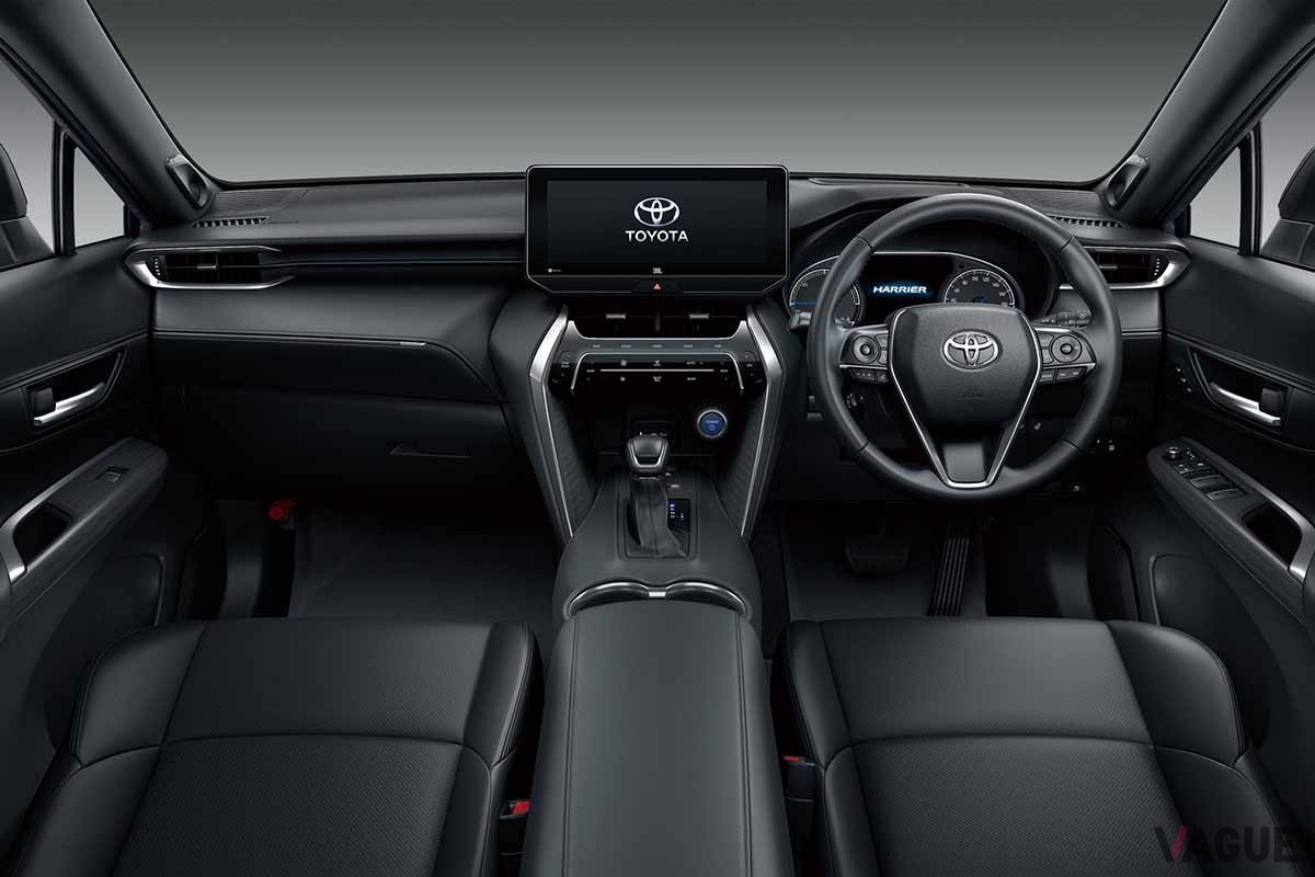 トヨタの人気SUV「ハリアー」のインテリア