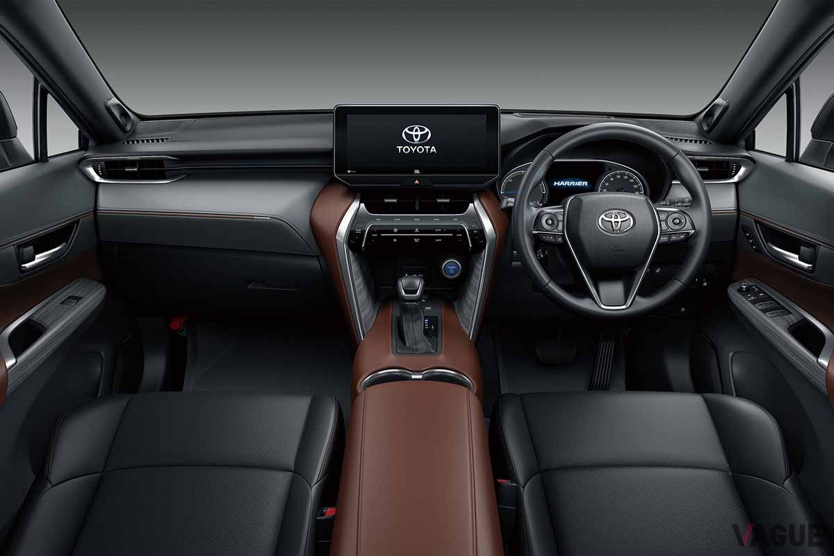 トヨタの人気SUV「ハリアー」のインテリア