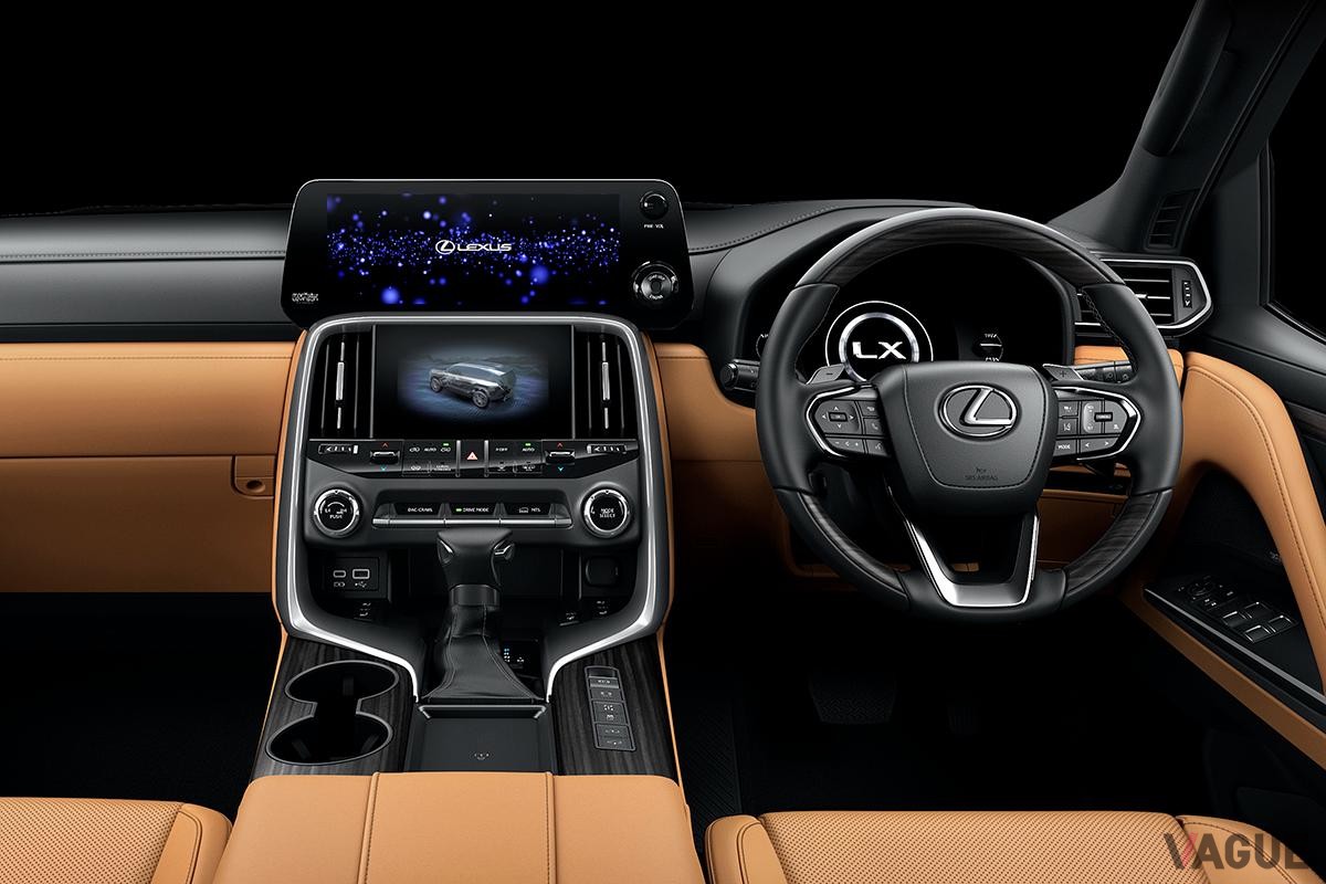 レクサスの最上級SUV「LX」エグゼクティブのインテリア