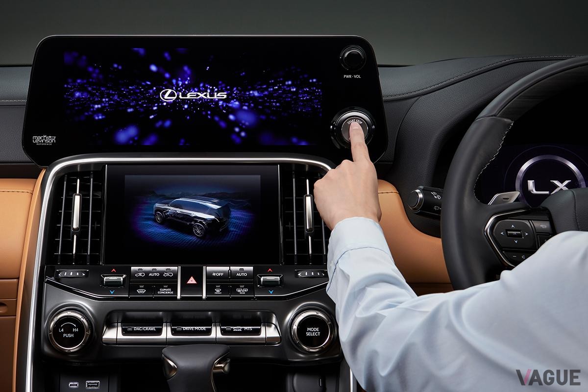 レクサスの最上級SUV「LX」エグゼクティブのインテリア