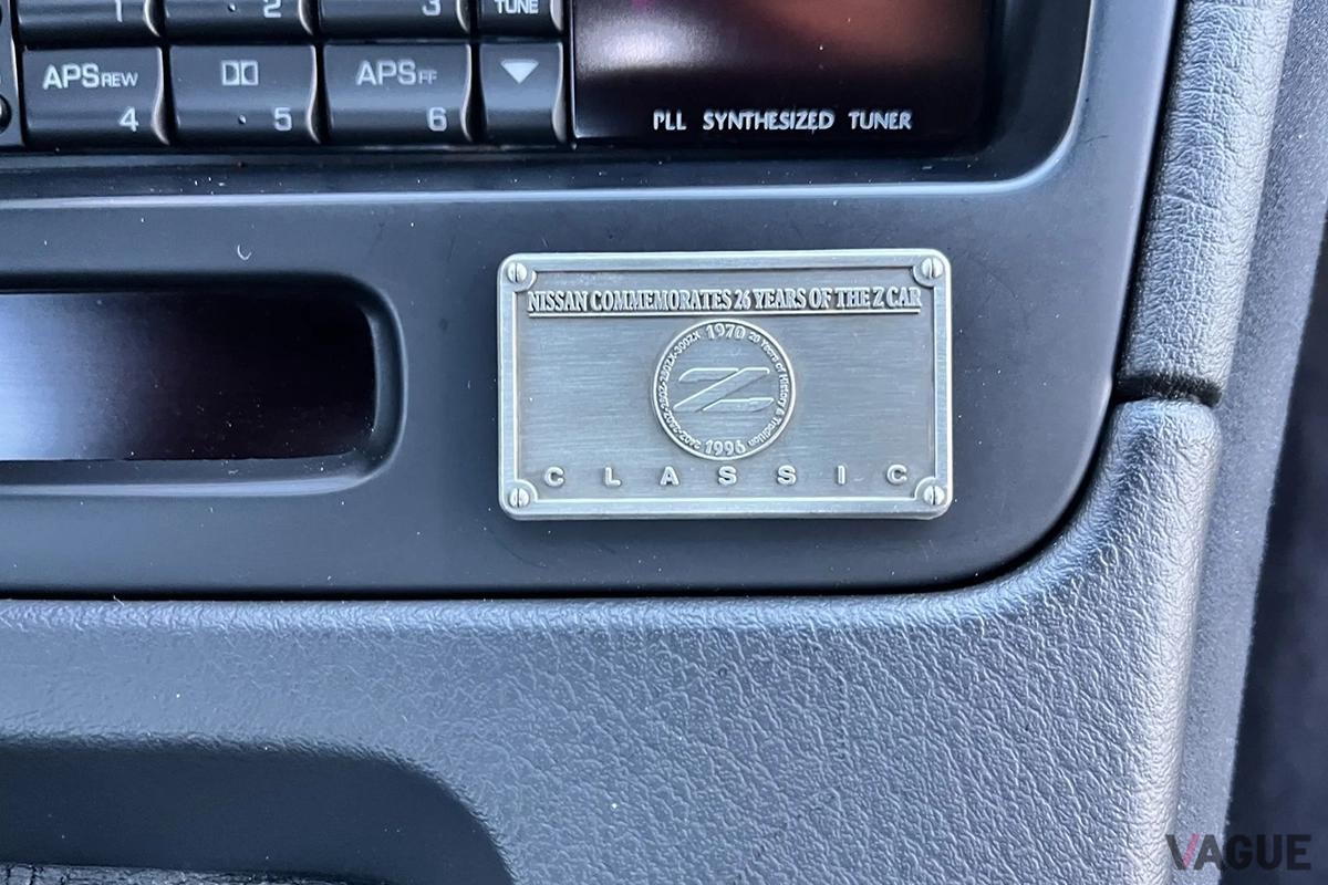 米国オークションに登場した1992年式日産Z32型「フェアレディZ」のインテリア