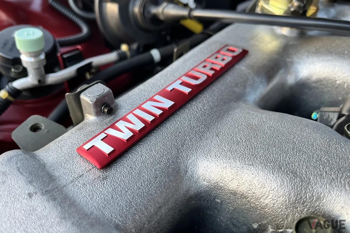 米国オークションに登場した1992年式日産Z32型「フェアレディZ」のエンジン