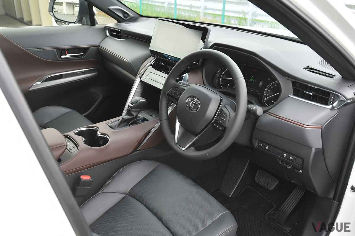 トヨタの人気SUV「ハリアー」のインテリア