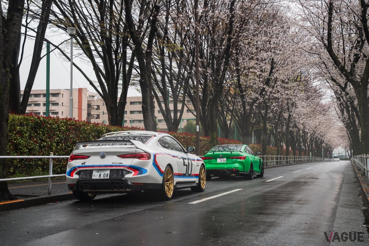 スタディ会長・鈴木“BOB”康昭さんの愛車BMW「3.0 CSL」とシグナルグリーンの「M4」