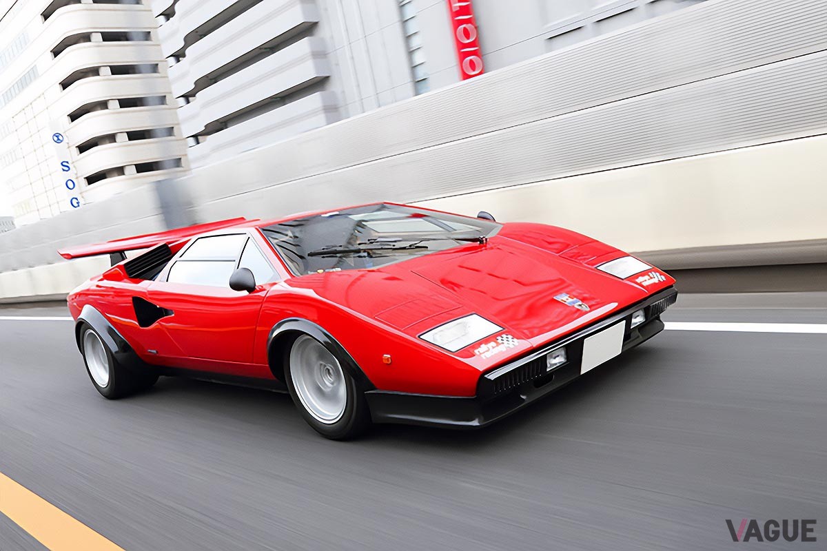 ウォルター・ウルフ氏が、ランボルギーニ本社に直接オーダーして製作したウルフ・カウンタック