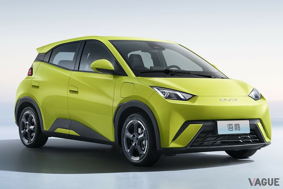 BYDが中国市場向けに展開する小型EV「シーガル」。コンパクトなボディと手頃な価格が魅力