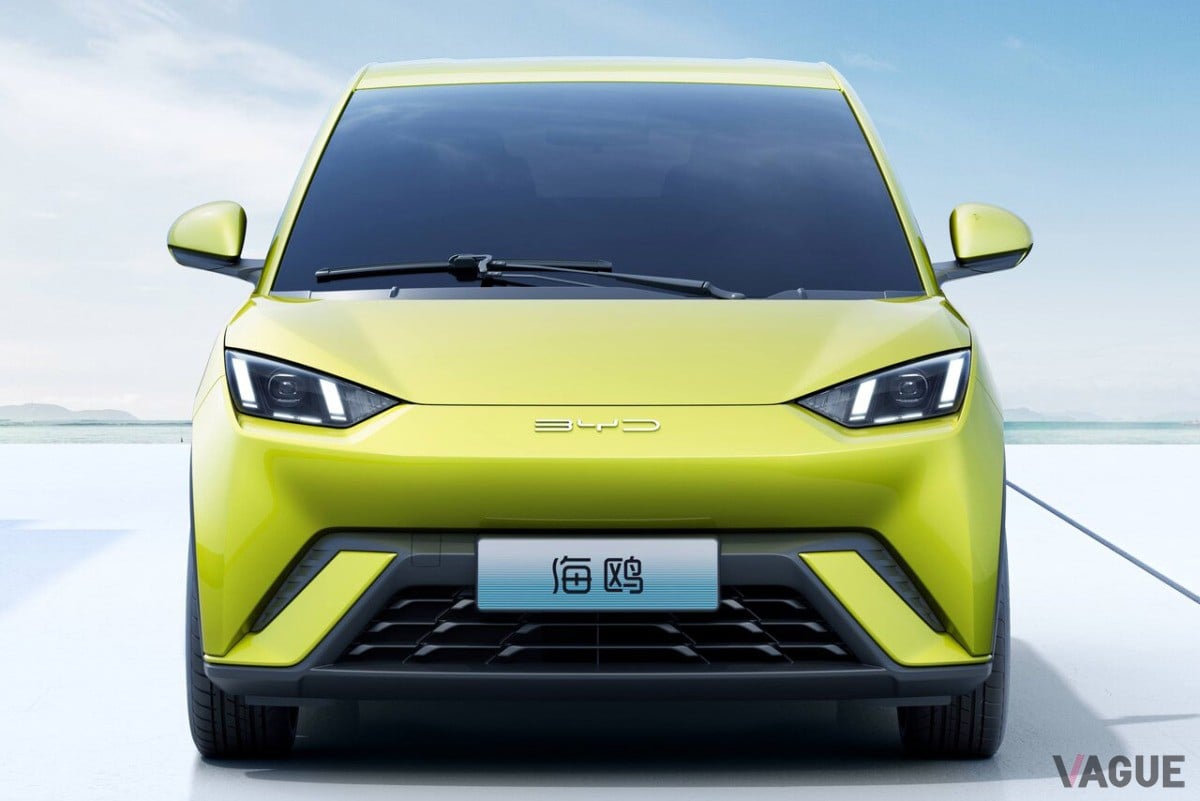 BYDが中国市場向けに展開する小型EV「シーガル」。コンパクトなボディと手頃な価格が魅力