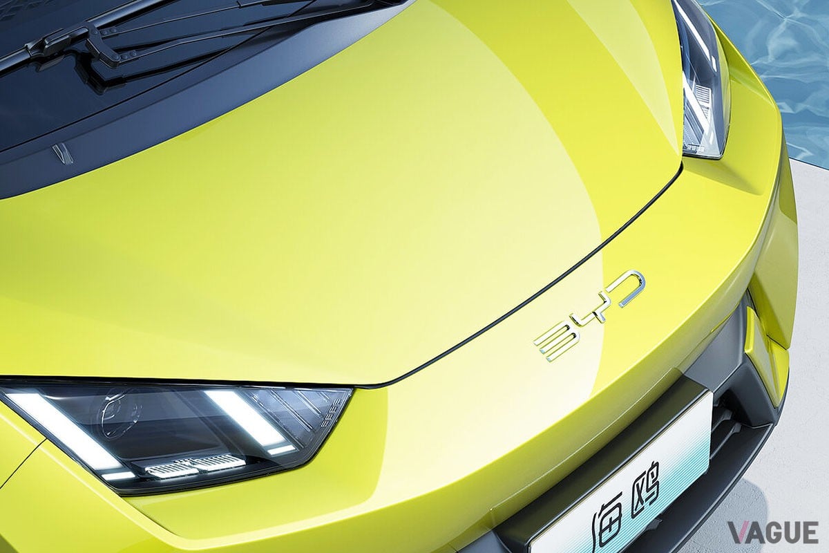 BYDの小型EV「シーガル」