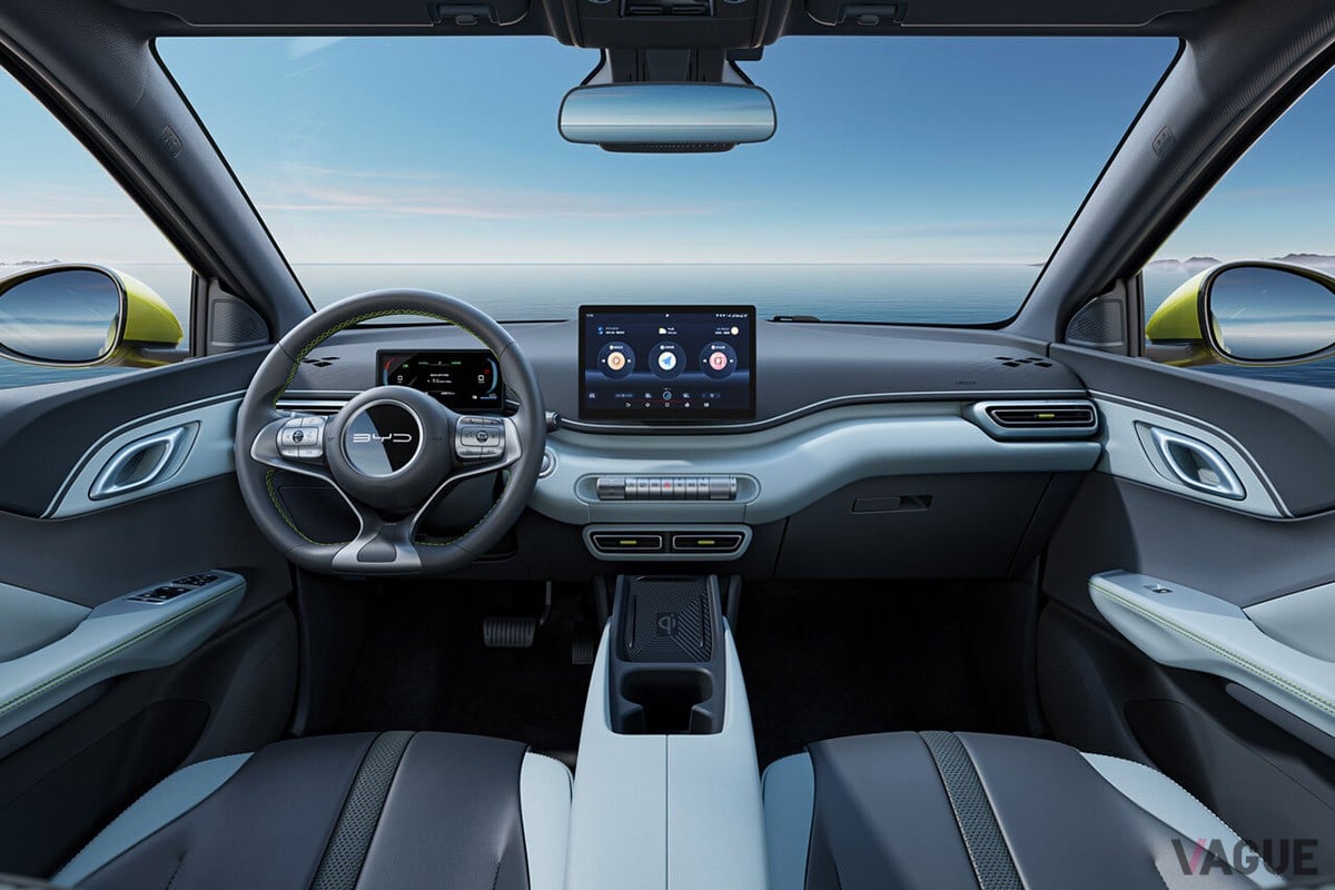 BYDが中国市場向けに展開する小型EV「シーガル」。コンパクトなボディと手頃な価格が魅力