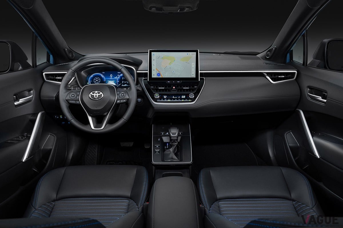 北米仕様のトヨタ新型「カローラ クロス」のハイブリッドモデル